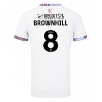 Dres Burnley Josh Brownhill #8 Tretina 2024-25 Krátky Rukáv